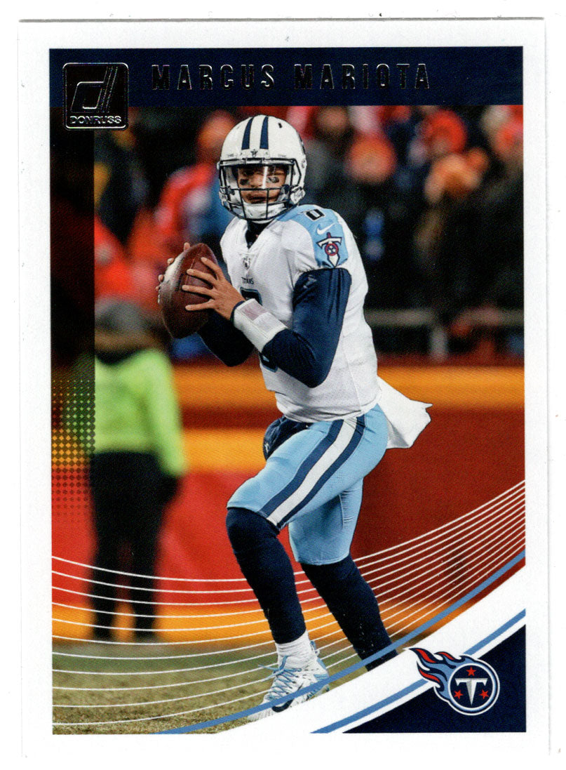 Marcus Mariota - Tennessee Titans (NFL Football Card) 2018 Donruss # 278 Mint