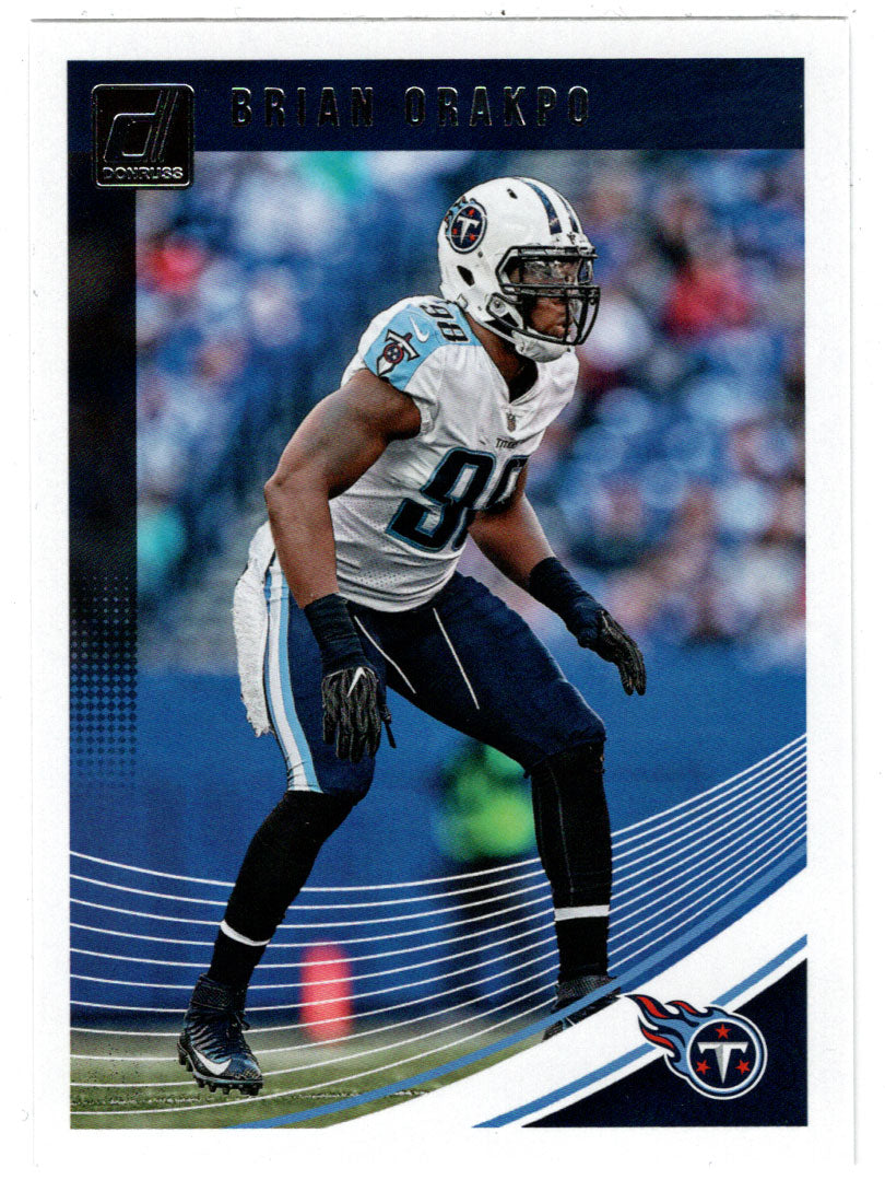 Brian Orakpo - Tennessee Titans (NFL Football Card) 2018 Donruss # 284 Mint