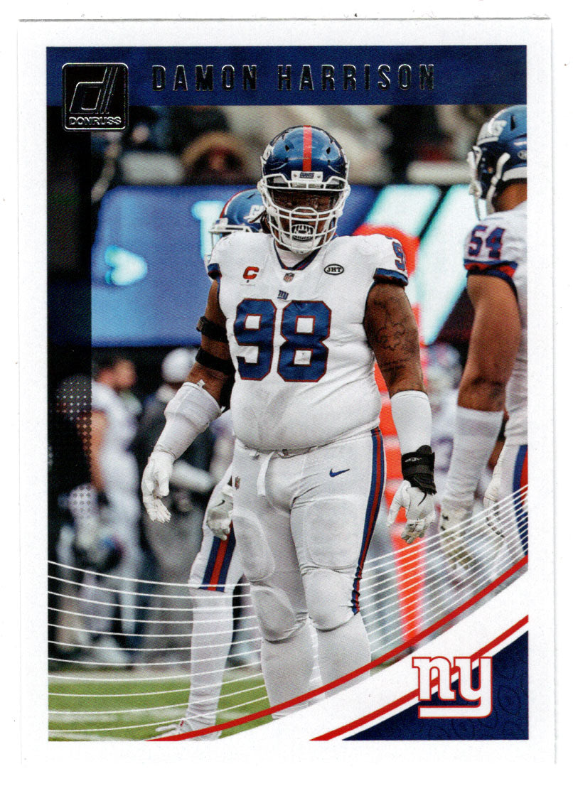 Damon Harrison - New York Giants (NFL Football Card) 2018 Donruss # 298 Mint