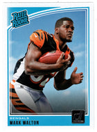 Mark Walton RC - Cincinnati Bengals - Rated Rookie (NFL Football Card) 2018 Donruss # 329 Mint