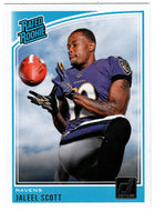 Jaleel Scott RC - Baltimore Ravens - Rated Rookie (NFL Football Card) 2018 Donruss # 331 Mint