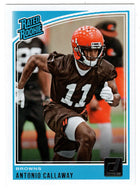 Antonio Callaway RC - Cleveland Browns - Rated Rookie (NFL Football Card) 2018 Donruss # 341 Mint