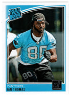 Ian Thomas RC - Carolina Panthers - Rated Rookie (NFL Football Card) 2018 Donruss # 350 Mint