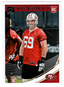 Mike McGlinchey RC - San Francisco 49ers (NFL Football Card) 2018 Donruss # 352 Mint