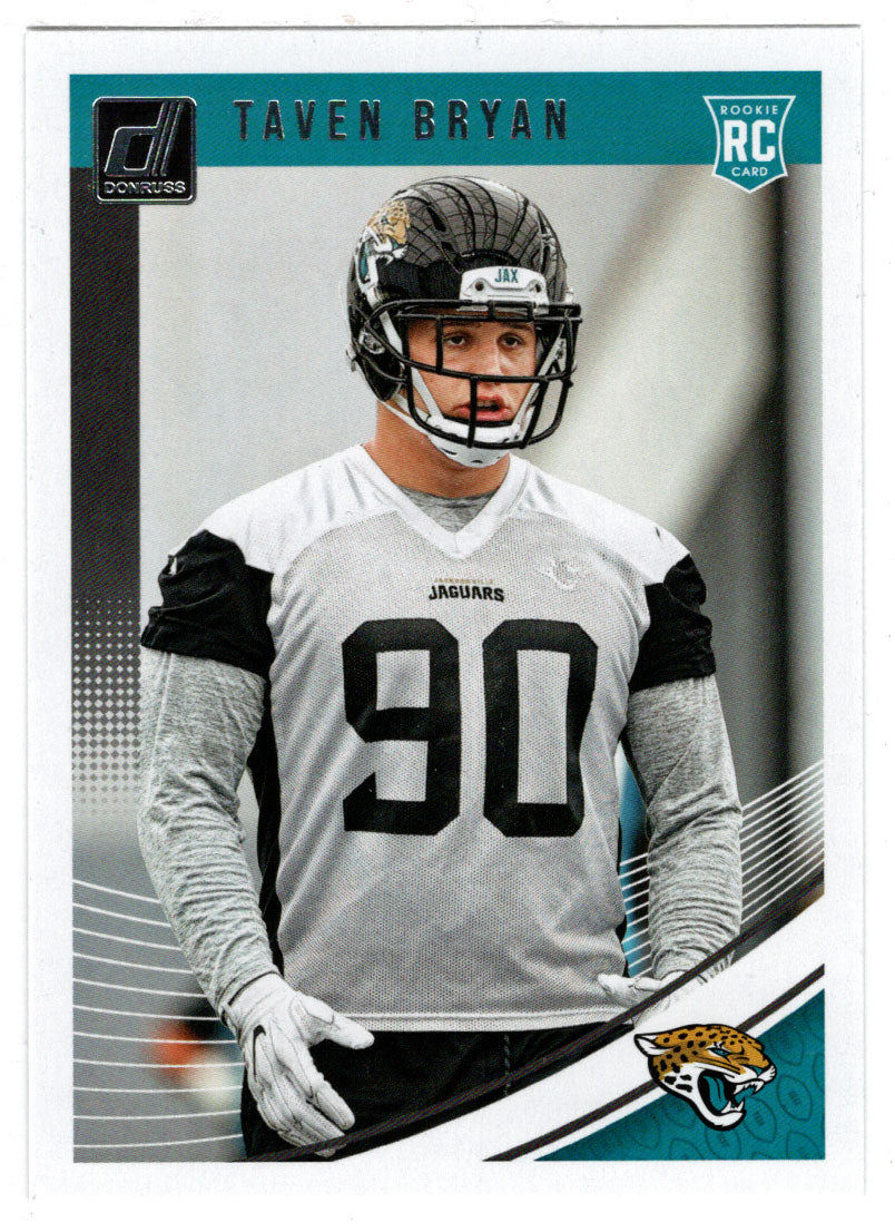 Taven Bryan RC - Jacksonville Jaguars (NFL Football Card) 2018 Donruss # 363 Mint