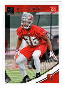M.J. Stewart RC - Tampa Bay Buccaneers (NFL Football Card) 2018 Donruss # 371 Mint