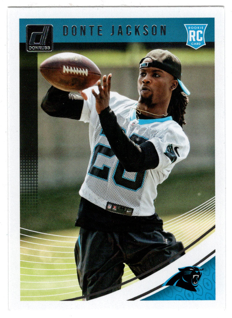 Donte Jackson RC - Carolina Panthers (NFL Football Card) 2018 Donruss # 373 Mint