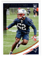 Duke Dawson RC - New England Patriots (NFL Football Card) 2018 Donruss # 374 Mint