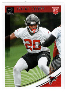 Isaiah Oliver RC - Atlanta Falcons (NFL Football Card) 2018 Donruss # 376 Mint