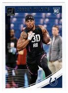 Jordan Wilkins RC - Indianapolis Colts (NFL Football Card) 2018 Donruss # 381 Mint