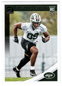 Christopher Herndon IV RC - New York Jets (NFL Football Card) 2018 Donruss # 384 Mint