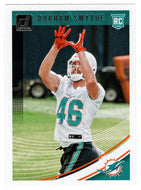 Durham Smythe RC - Miami Dolphins (NFL Football Card) 2018 Donruss # 385 Mint
