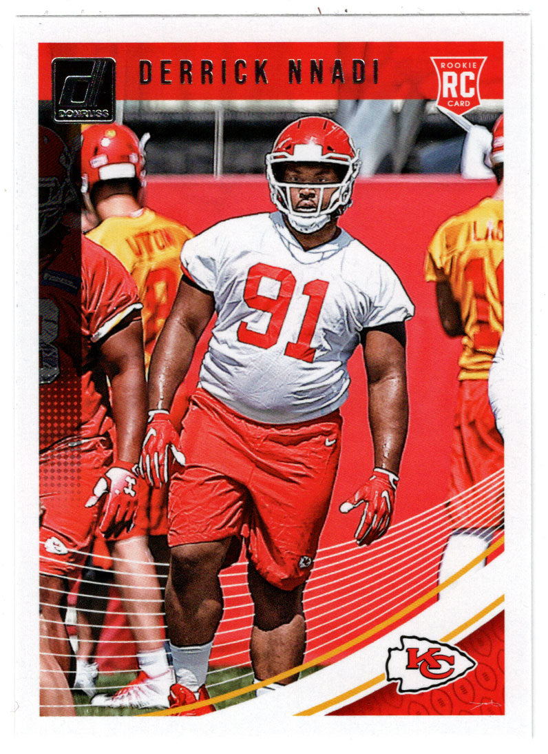 Derrick Nnadi RC - Kansas City Chiefs (NFL Football Card) 2018 Donruss # 392 Mint