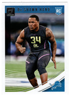 Da'Shawn Hand RC - Detroit Lions (NFL Football Card) 2018 Donruss # 393 Mint