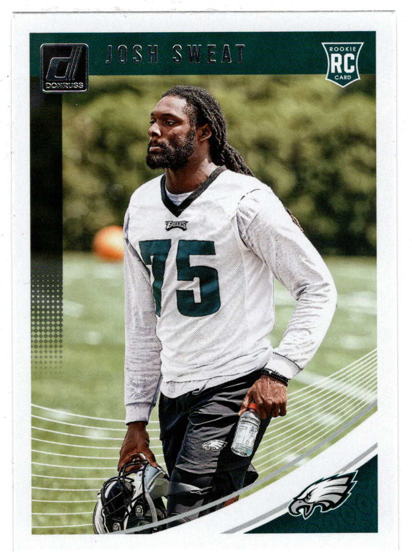 Josh Sweat RC - Philadelphia Eagles (NFL Football Card) 2018 Donruss # 397 Mint