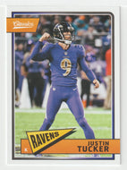 Justin Tucker - Baltimore Ravens (NFL Football Card) 2018 Panini Classics # 10 Mint