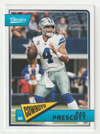 Dak Prescott - Dallas Cowboys (NFL Football Card) 2018 Panini Classics # 26 Mint