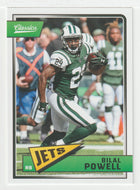 Bilal Powell - New York Jets (NFL Football Card) 2018 Panini Classics # 68 Mint