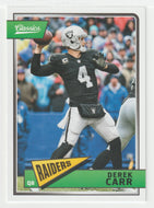 Derek Carr - Oakland Raiders (NFL Football Card) 2018 Panini Classics # 71 Mint