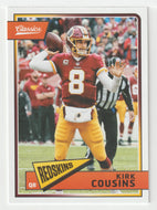 Kirk Cousins - Washington Redskins (NFL Football Card) 2018 Panini Classics # 98 Mint