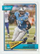 Calvin Johnson - Detroit Lions (NFL Football Card) 2018 Panini Classics # 129 Mint