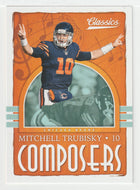 Mitchell Trubisky - Chicago Bears - Composers (NFL Football Card) 2018 Panini Classics # 11 Mint