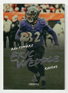 Eric Weddle - Baltimore Ravens (NFL Football Card) 2018 Panini Luminance # 77 Mint