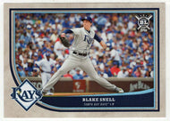 Blake Snell - Tampa Bay Rays (MLB Baseball Card) 2018 Topps Big League # 16 Mint