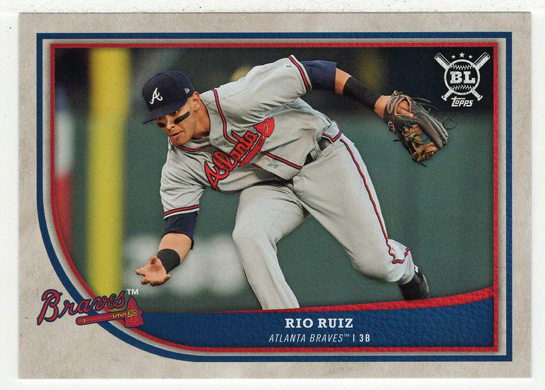 Rio Ruiz - Atlanta Braves (MLB Baseball Card) 2018 Topps Big League # 84 Mint