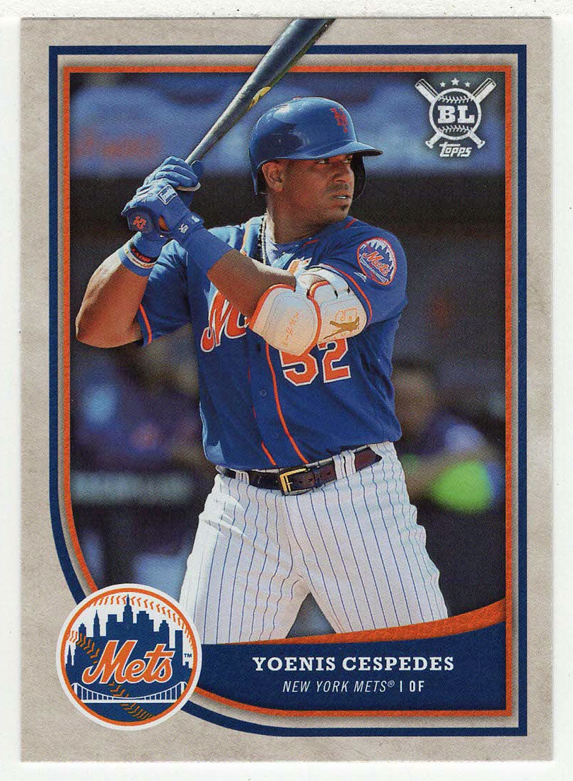 Yoenis Cespedes - New York Mets (MLB Baseball Card) 2018 Topps Big League # 109 Mint