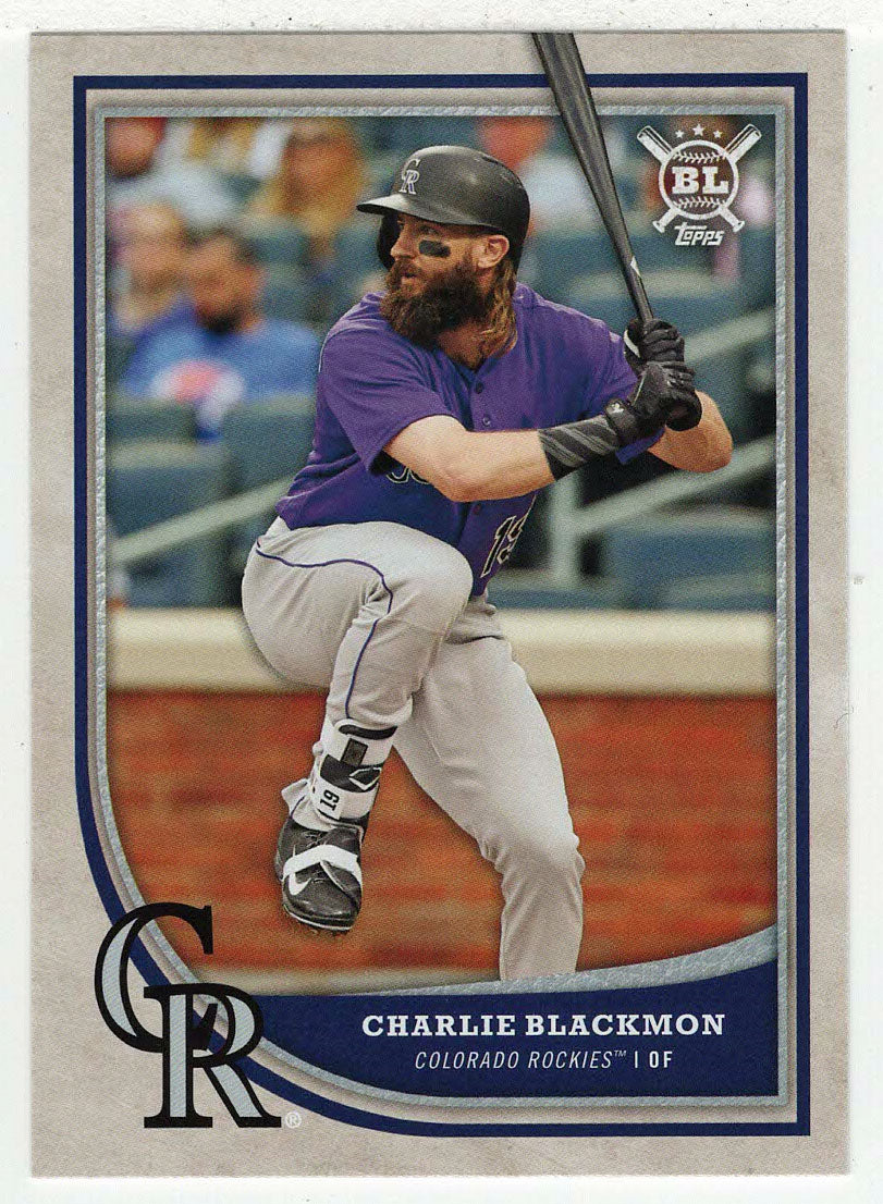 Charlie Blackmon - Colorado Rockies (MLB Baseball Card) 2018 Topps Big League # 117 Mint