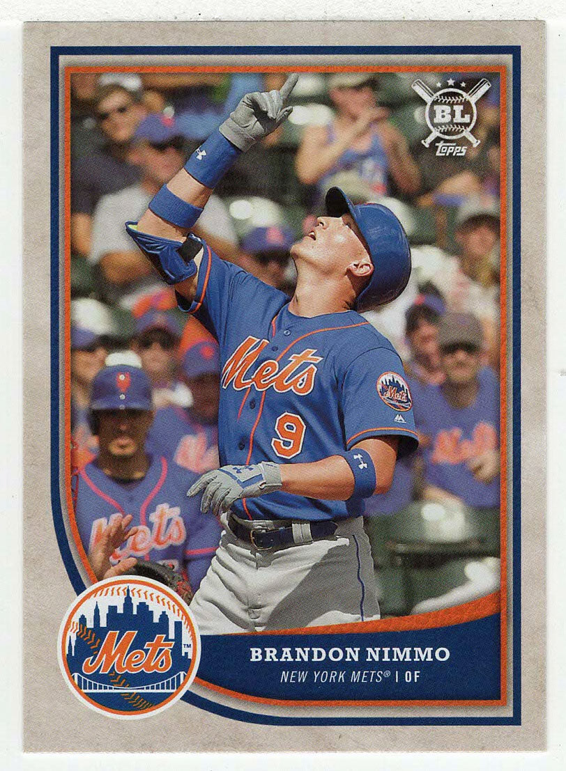 Brandon Nimmo - New York Mets (MLB Baseball Card) 2018 Topps Big League # 124 Mint
