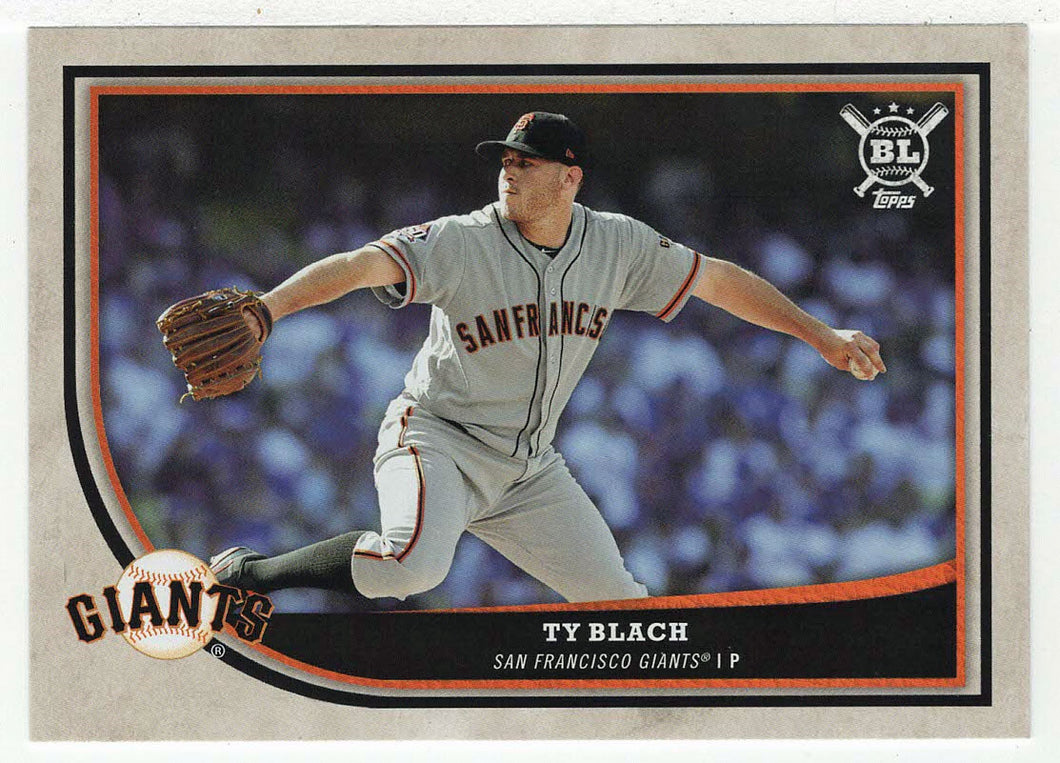 Ty Blach - San Francisco Giants (MLB Baseball Card) 2018 Topps Big League # 147 Mint
