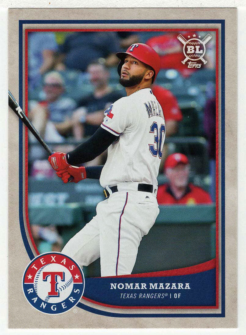 Nomar Mazara - Texas Rangers (MLB Baseball Card) 2018 Topps Big League # 168 Mint