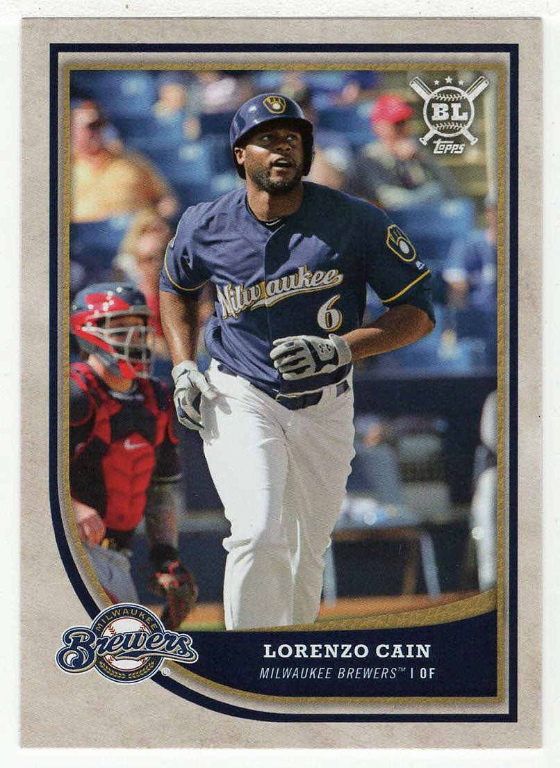 Lorenzo Cain - Milwaukee Brewers (MLB Baseball Card) 2018 Topps Big League # 184 Mint