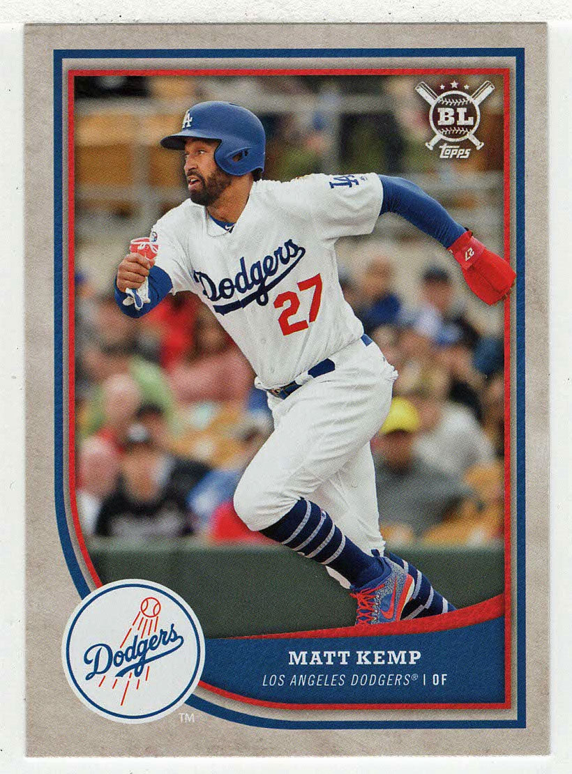 Matt Kemp - Los Angeles Dodgers (MLB Baseball Card) 2018 Topps Big League # 187 Mint