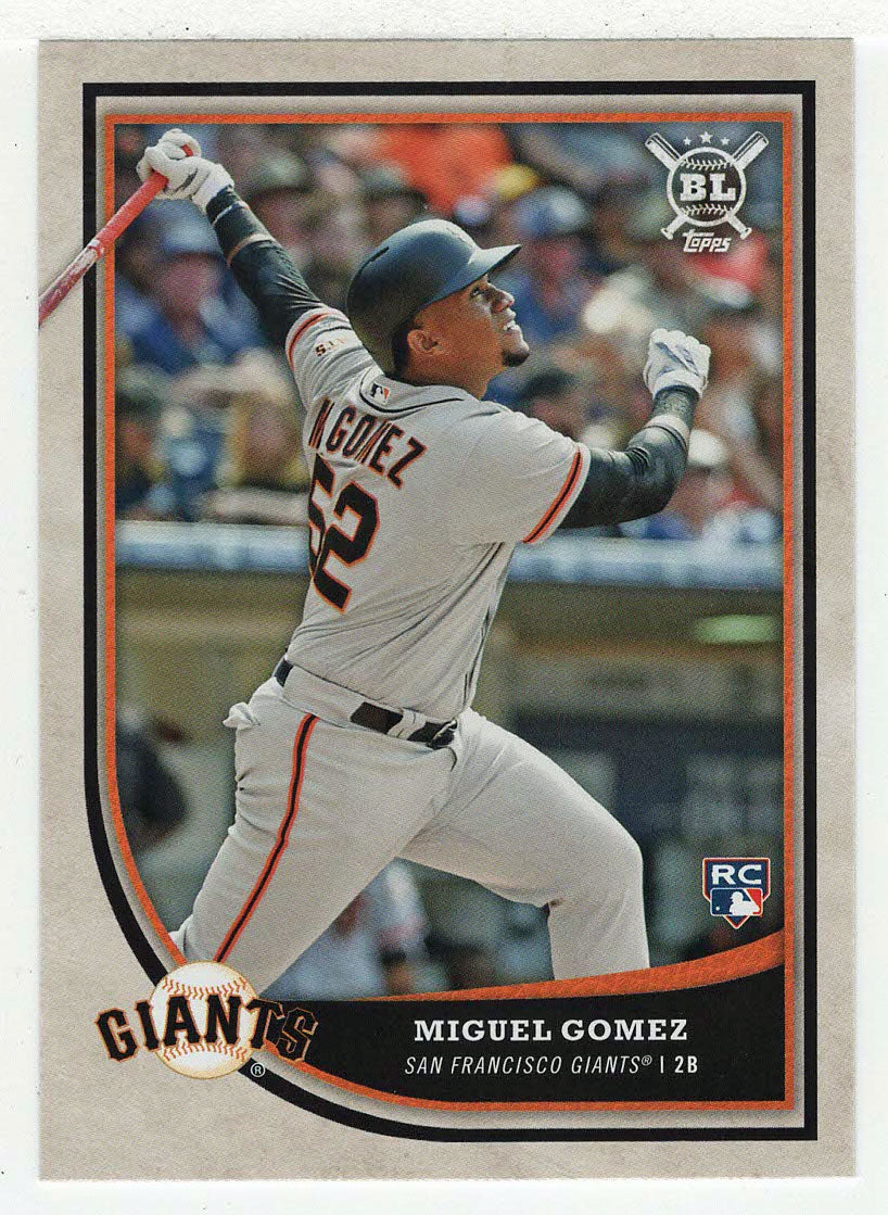 Miguel Gomez RC - San Francisco Giants (MLB Baseball Card) 2018 Topps Big League # 225 Mint