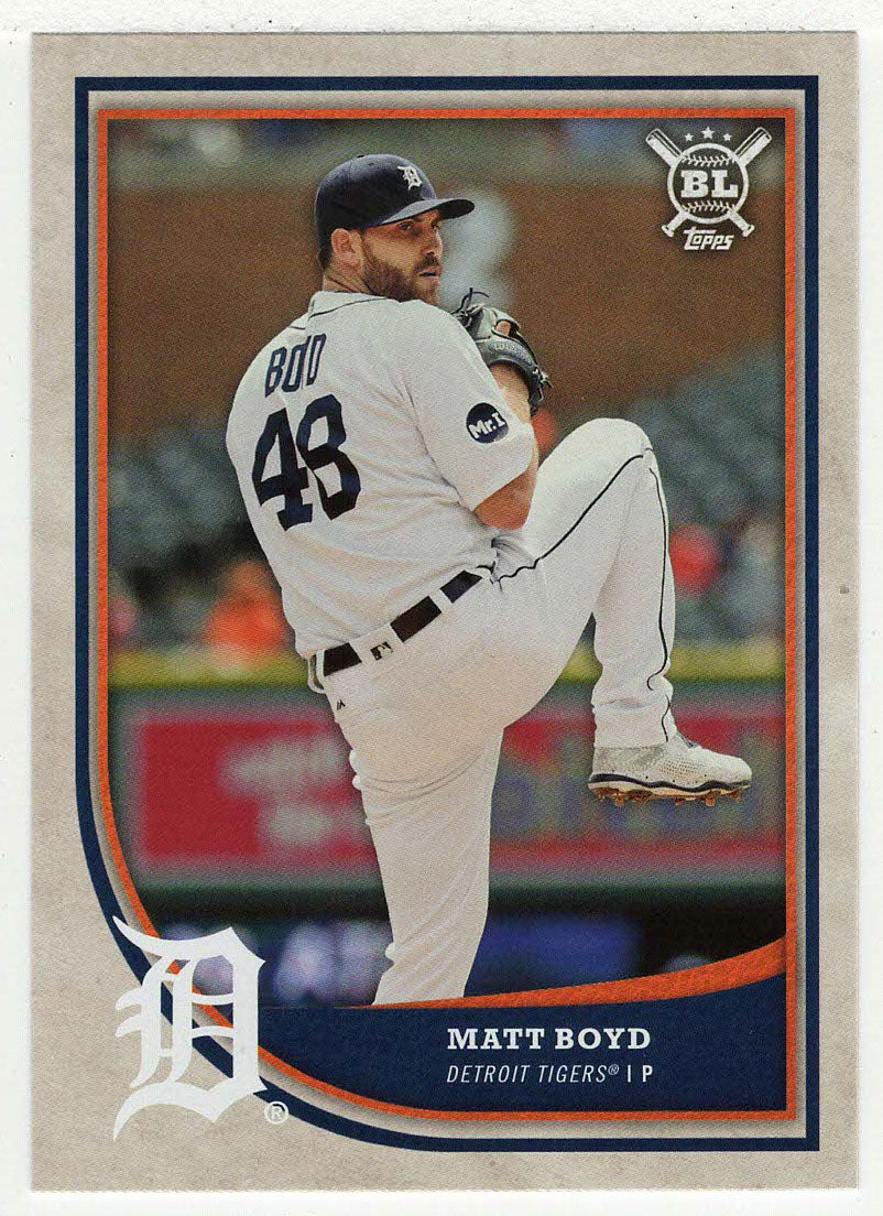 Matt Boyd - Detroit Tigers (MLB Baseball Card) 2018 Topps Big League # 233 Mint