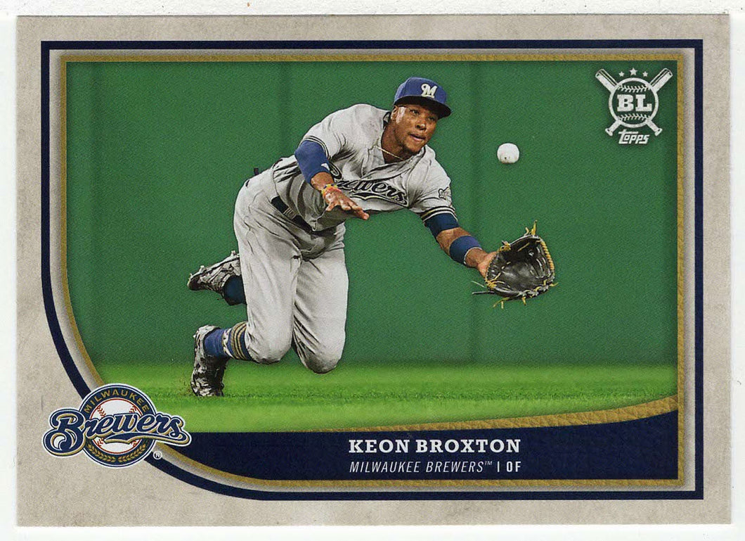 Keon Broxton - Milwaukee Brewers (MLB Baseball Card) 2018 Topps Big League # 243 Mint