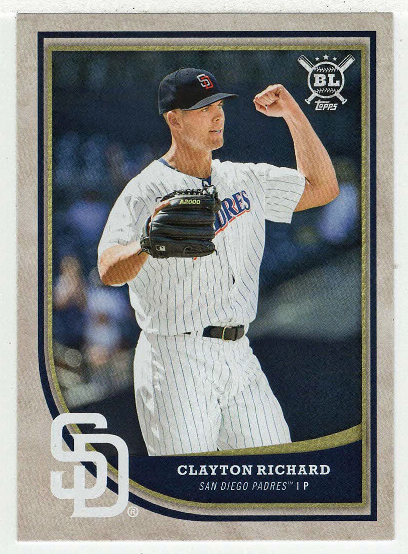 Clayton Richard - San Diego Padres (MLB Baseball Card) 2018 Topps Big League # 257 Mint