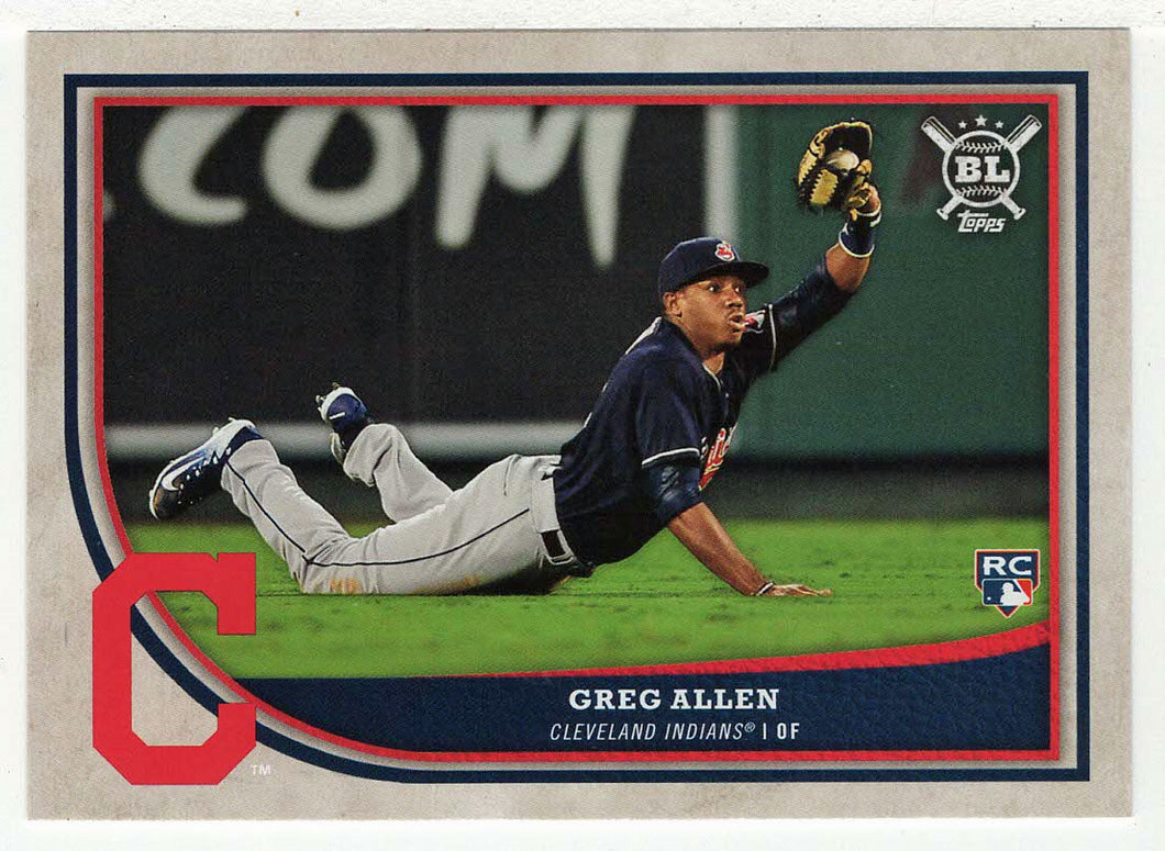 Greg Allen RC - Cleveland Indians (MLB Baseball Card) 2018 Topps Big League # 279 Mint