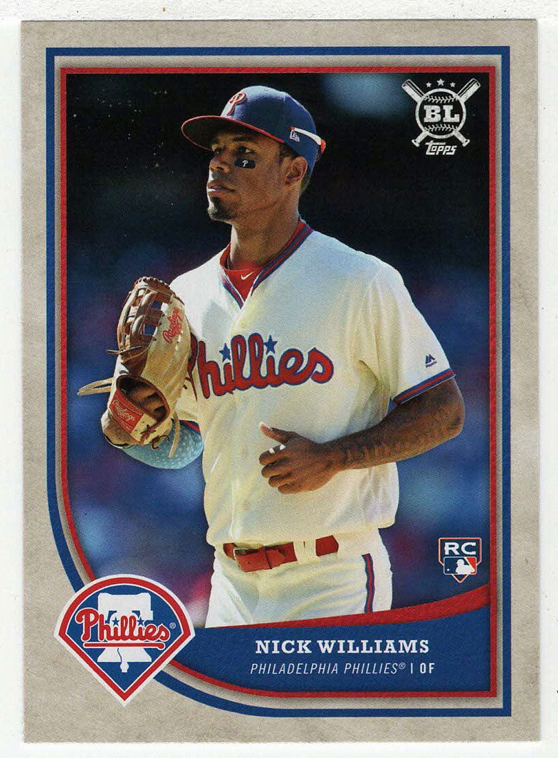 Nick Williams RC - Philadelphia Phillies (MLB Baseball Card) 2018 Topps Big League # 297 Mint