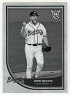 John Smoltz 10/50 - Atlanta Braves - Black & White (MLB Baseball Card) 2018 Topps Big League # 335 Mint