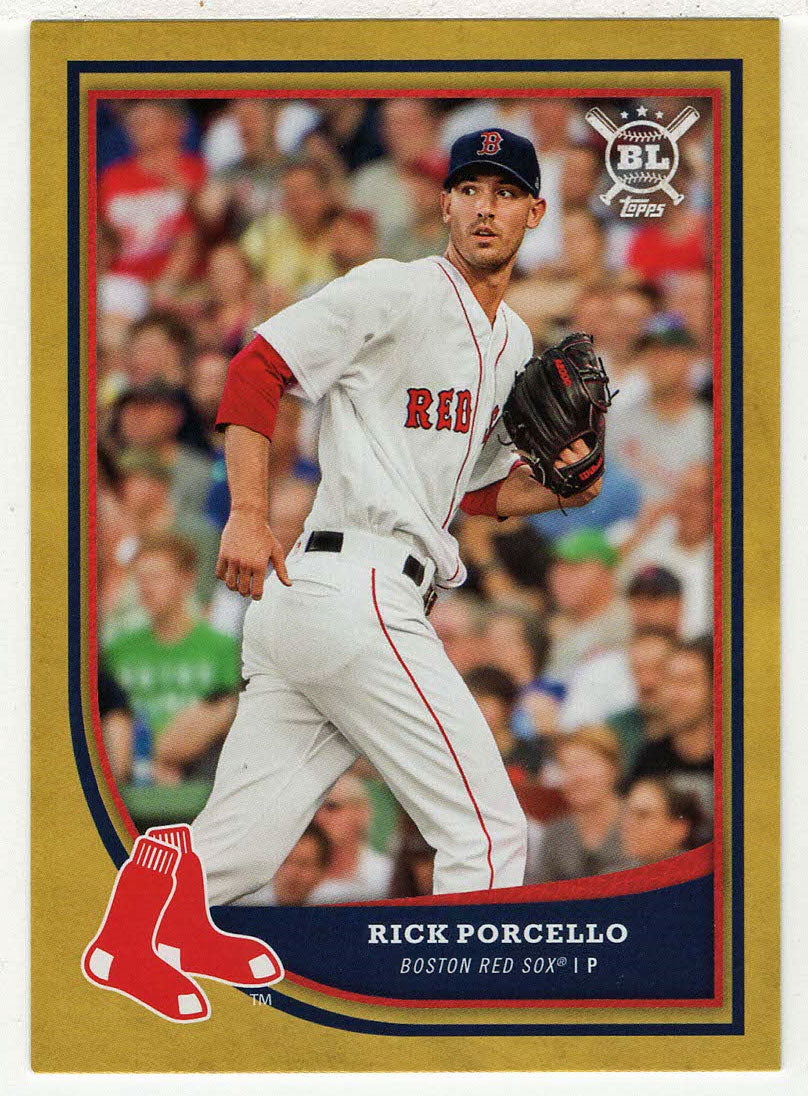 Rick Porcello - Boston Red Sox - Gold (MLB Baseball Card) 2018 Topps Big League # 21 Mint