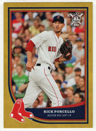 Rick Porcello - Boston Red Sox - Gold (MLB Baseball Card) 2018 Topps Big League # 21 Mint