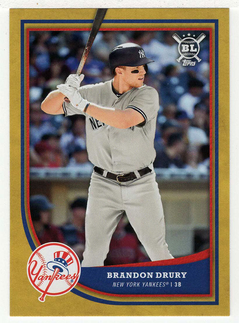 Brandon Drury - New York Yankees - Gold (MLB Baseball Card) 2018 Topps Big League # 53 Mint