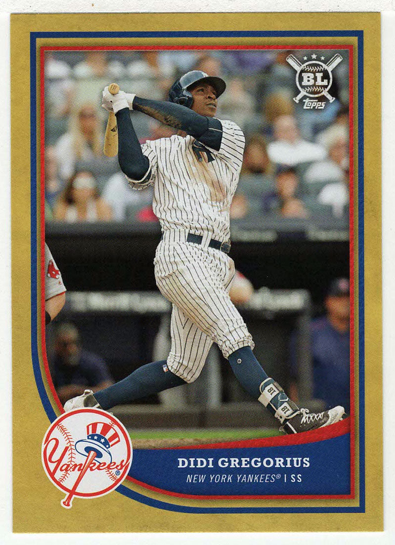 Didi Gregorius - New York Yankees - Gold (MLB Baseball Card) 2018 Topps Big League # 90 Mint