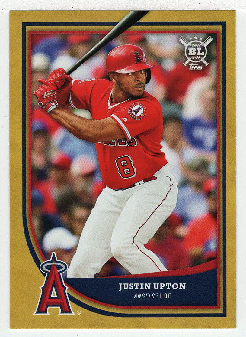 Justin Upton - Los Angeles Angels - Gold (MLB Baseball Card) 2018 Topps Big League # 120 Mint