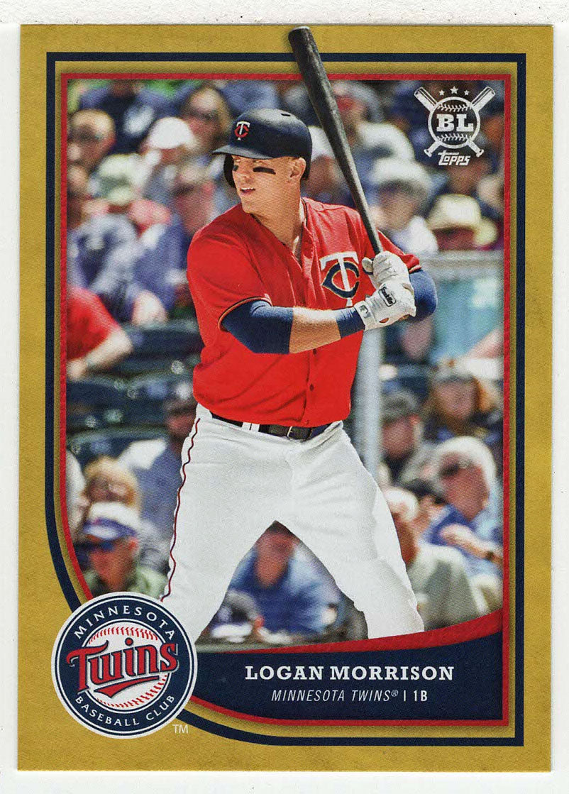 Logan Morrison - Minnesota Twins - Gold (MLB Baseball Card) 2018 Topps Big League # 163 Mint