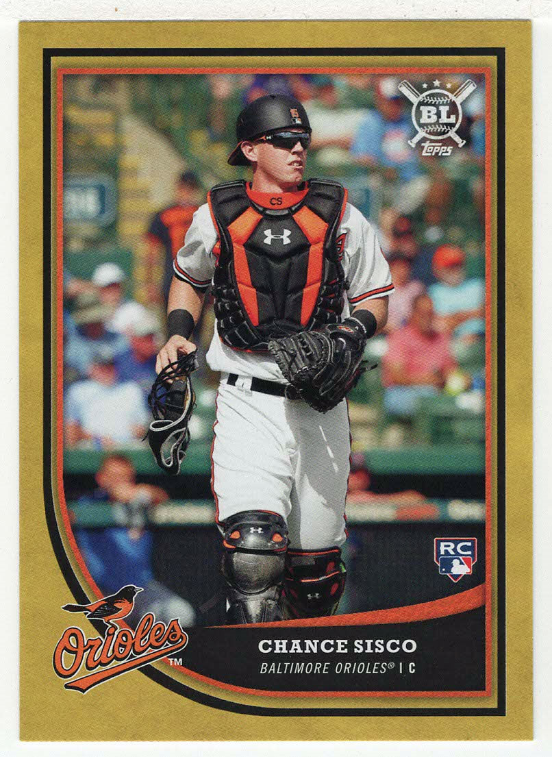 Chance Sisco - Baltimore Orioles - Gold (MLB Baseball Card) 2018 Topps Big League # 165 Mint